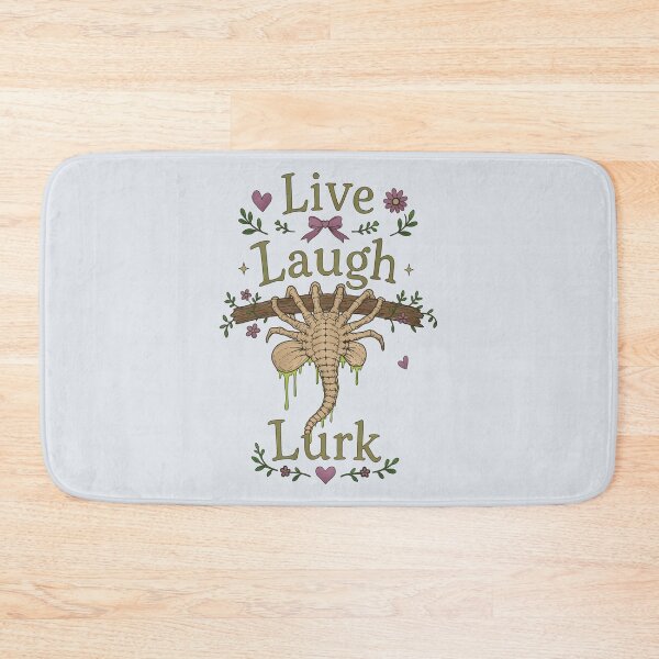 Item preview, Alien Funny Facehugger Live Laugh Lurk designed and sold by ChunkByChunk.