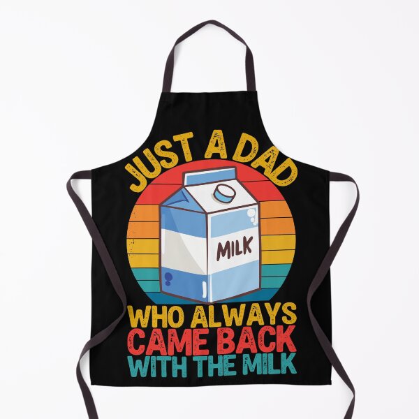 Item preview, Retro Just A Dad Who Always Came Back With The Milk - Funny Father's Day designed and sold by legendaryskins.