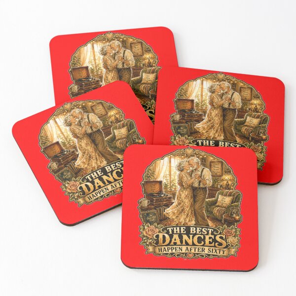 Item preview, Retirement Humor Design The Best Dances Happen After Sixty designed and sold by fantasticdesign.