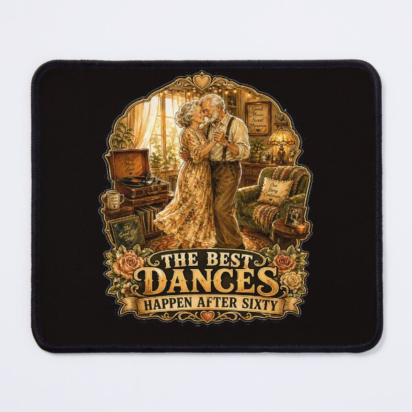 Item preview, Retirement Humor Design The Best Dances Happen After Sixty designed and sold by fantasticdesign.