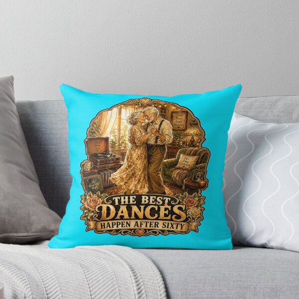 Item preview, Retirement Humor Design The Best Dances Happen After Sixty designed and sold by fantasticdesign.