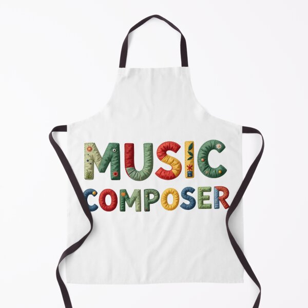 Item preview, MUSIC COMPOSER - IN COLORFUL FAUX LETTERING designed and sold by AlexOBrienArt.