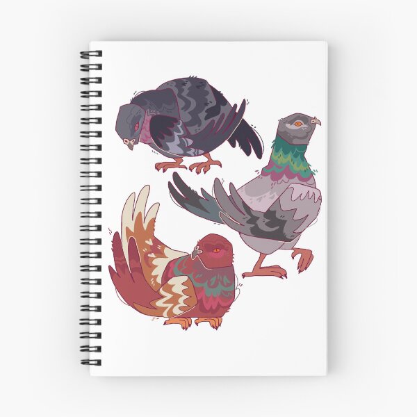 Item preview, pigeons designed and sold by RustyOrangee.