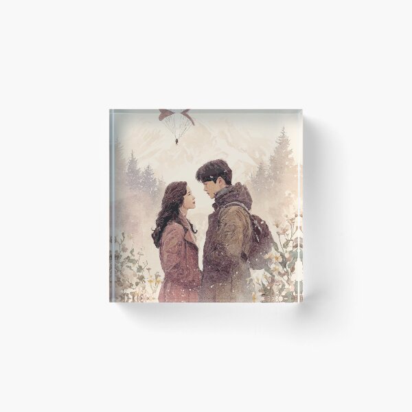 Item preview, Unexpected Landing - Winter Romance designed and sold by Nibi Store.