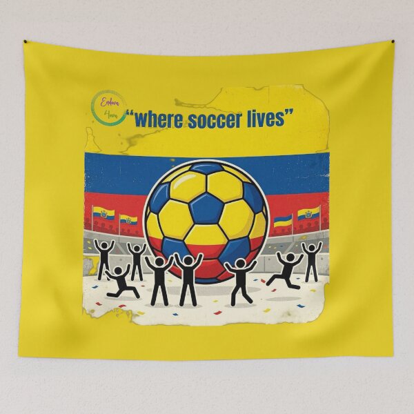 Item preview, Where Soccer Lives - Ecuador designed and sold by Endeva4eva.