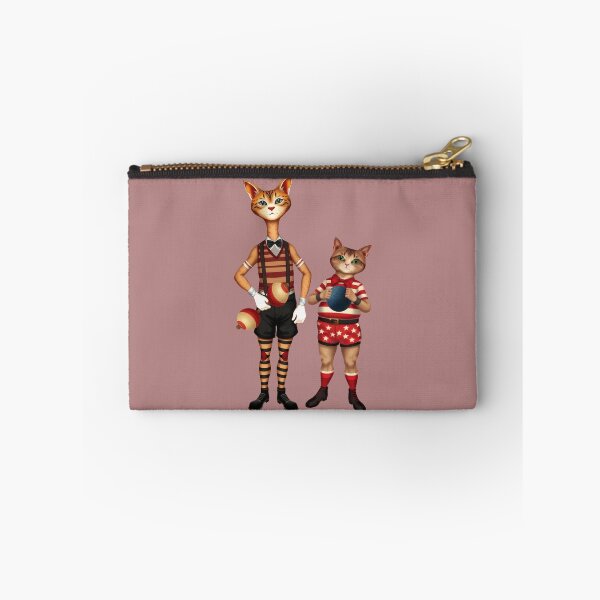 Item preview, Anthropomorphic Circus Cats | Gift for Circus Lover designed and sold by UnhingedBird.