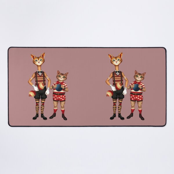 Item preview, Anthropomorphic Circus Cats | Gift for Circus Lover designed and sold by UnhingedBird.