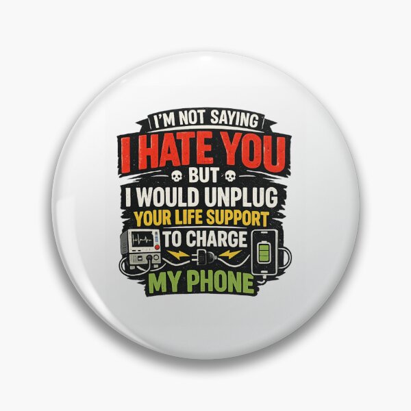 Item preview, Dark Humor Life Support Phone Charge Quote designed and sold by THISisIT-eshop.