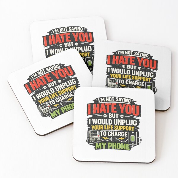 Item preview, Dark Humor Life Support Phone Charge Quote designed and sold by THISisIT-eshop.