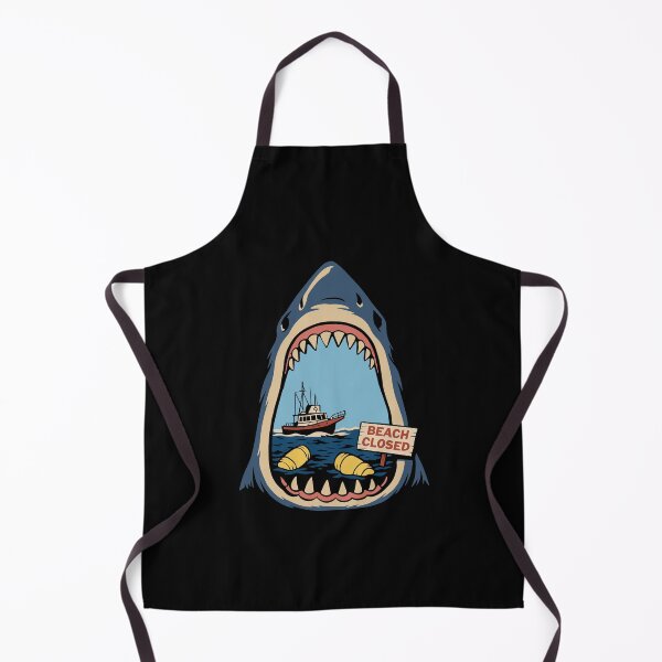 Item preview, Jaws Beach Closed Jaws Shark designed and sold by ChunkByChunk.