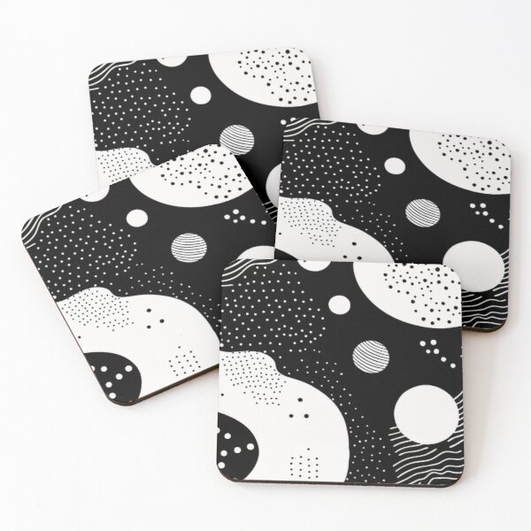 Item preview, Minimal Monochrome Dots & Lines designed and sold by Ve & Co.