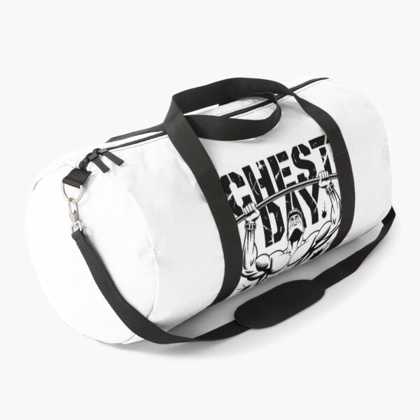 Item preview, Monday Chest Day – Funny Gym Workout Motivation Design designed and sold by Sparkofart07.