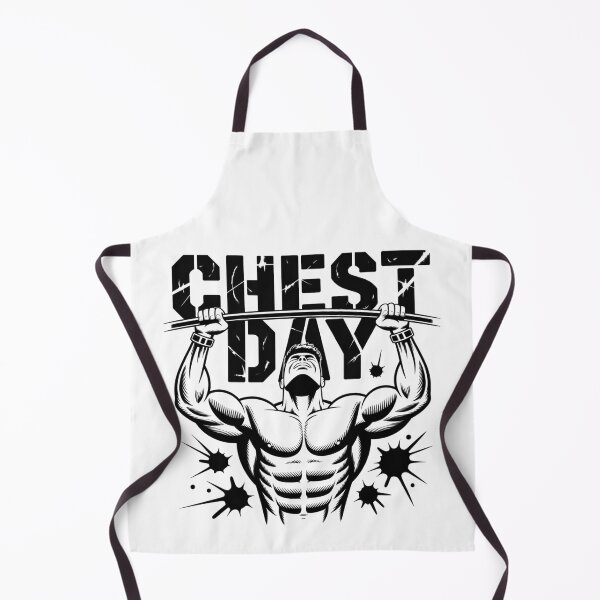 Item preview, Monday Chest Day – Funny Gym Workout Motivation Design designed and sold by Sparkofart07.