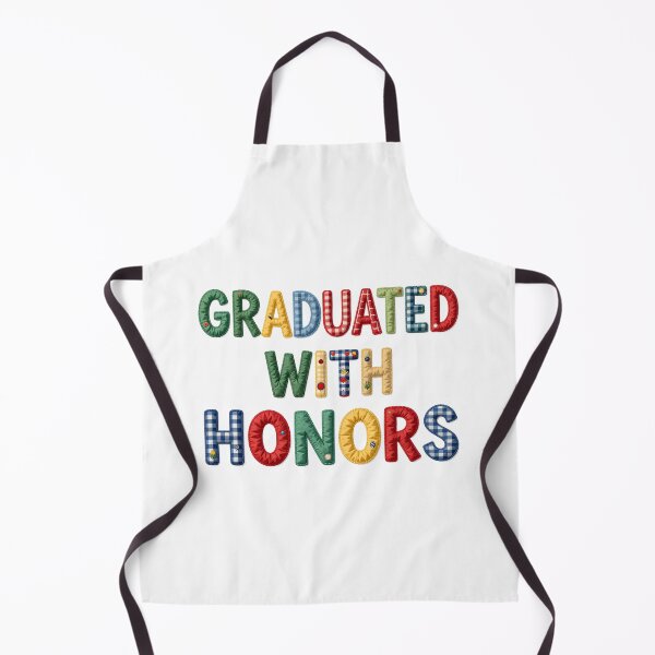 Item preview, GRADUATED WITH HONORS - IN FAUX LETTERING designed and sold by AlexOBrienArt.