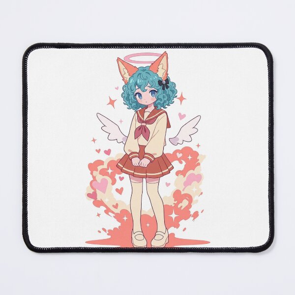 Item preview, Angel Anime girl with fox ears designed and sold by Ranasko.
