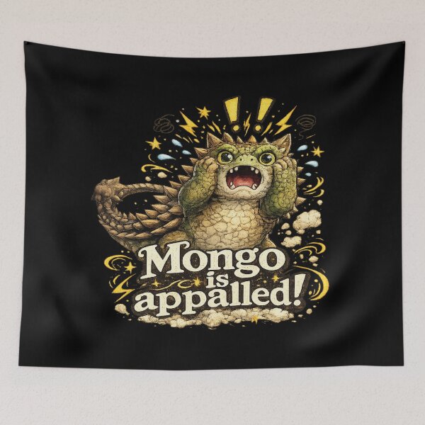 Item preview, Mongo Is Appalled! designed and sold by CreativeTag.