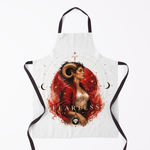 Item preview, Aries Zodiac Fearless Fire Sign Aesthetic Art designed and sold by KireaDesigns.