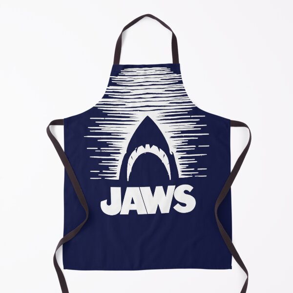 Item preview, Jaws Silhouette jaws poster minimalist designed and sold by ChunkByChunk.