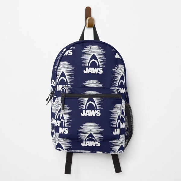 Item preview, Jaws Silhouette jaws poster minimalist designed and sold by ChunkByChunk.