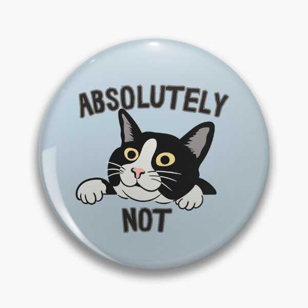 Item preview, Absolutely Not Cat Design designed and sold by AdicretorDesign.