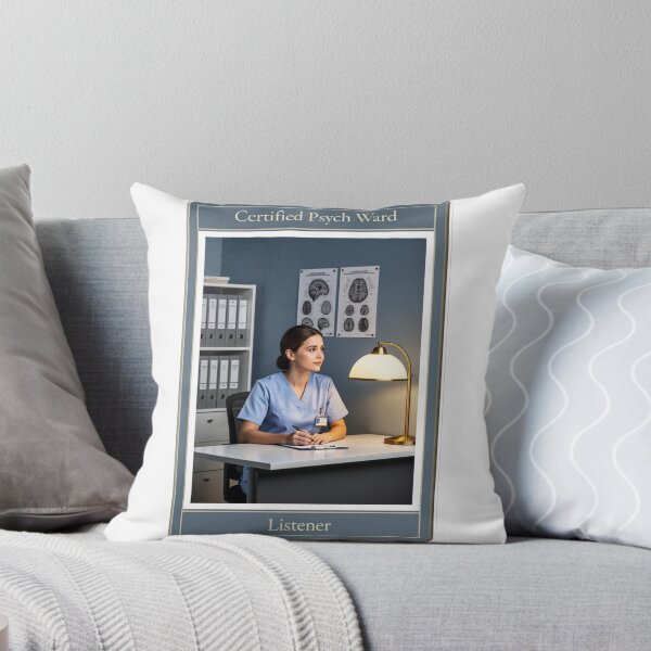 Item preview, Certified Psych Ward Listener Funny Psych Nurse Gift designed and sold by YMLux.