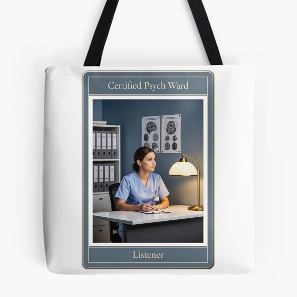 Item preview, Certified Psych Ward Listener Funny Psych Nurse Gift designed and sold by YMLux.