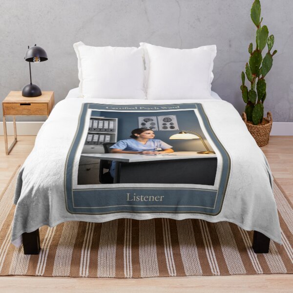 Item preview, Certified Psych Ward Listener Funny Psych Nurse Gift designed and sold by YMLux.