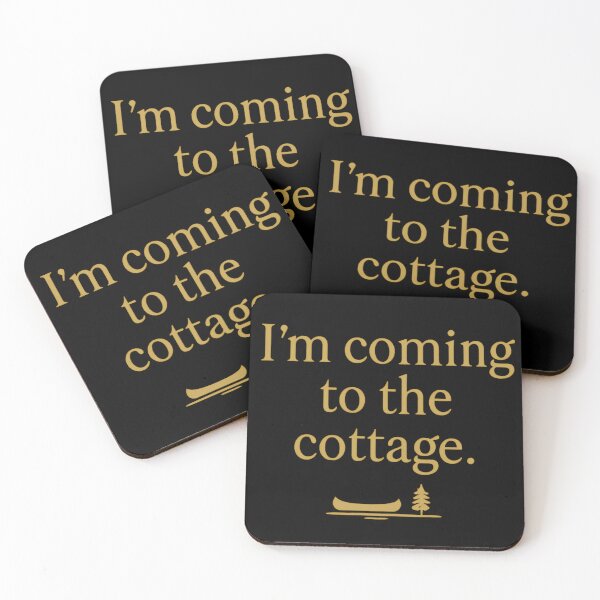 Item preview, I’m Coming to the Cottage Funny Summer Vacation - Lake Life Cabin Trip designed and sold by CutOutIdols.