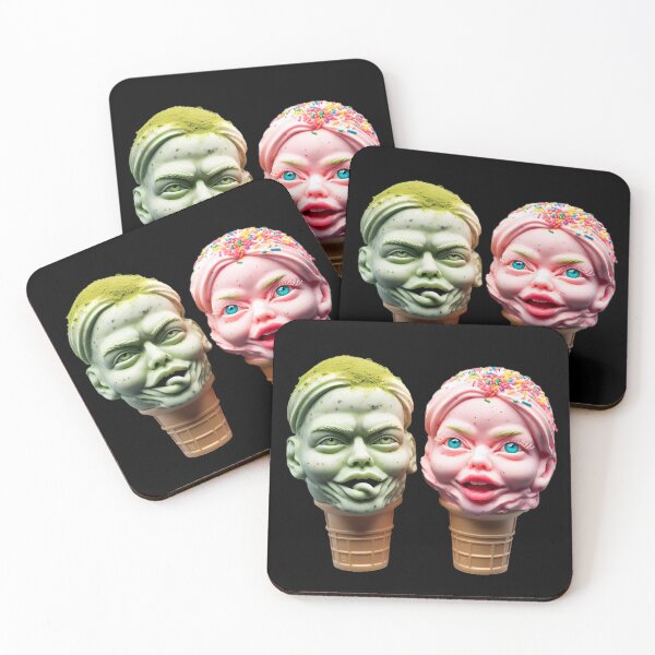 Item preview, Sweet Surrealism: Twin Pastel Baby Scoops designed and sold by LujziWorld.