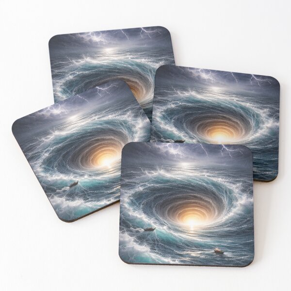 Item preview, Storm Whirlpool Fantasy Ocean designed and sold by JcAbstractArt.