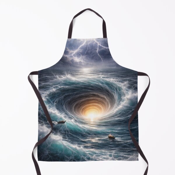 Item preview, Storm Whirlpool Fantasy Ocean designed and sold by JcAbstractArt.