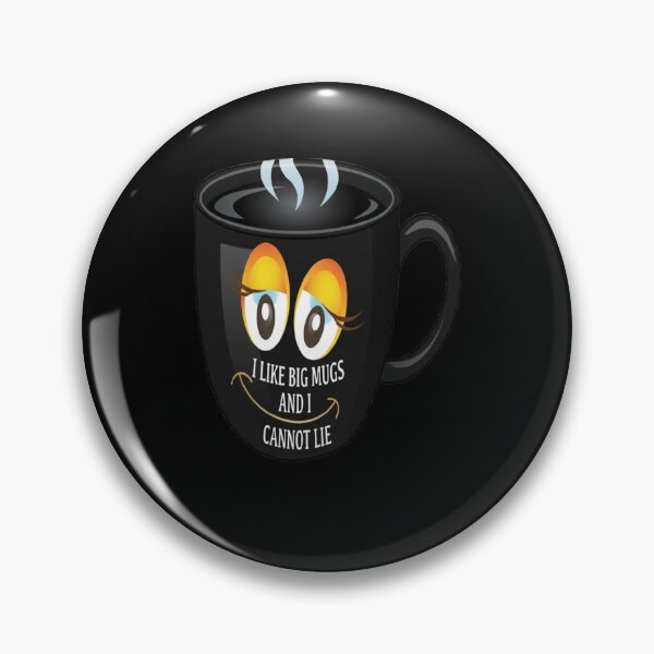 Artikelvorschau, Witziges Design für Kaffeetrinker: Ich mag große Tassen und ich kann es nicht leugnen. entworfen und verkauft von fantasticdesign.