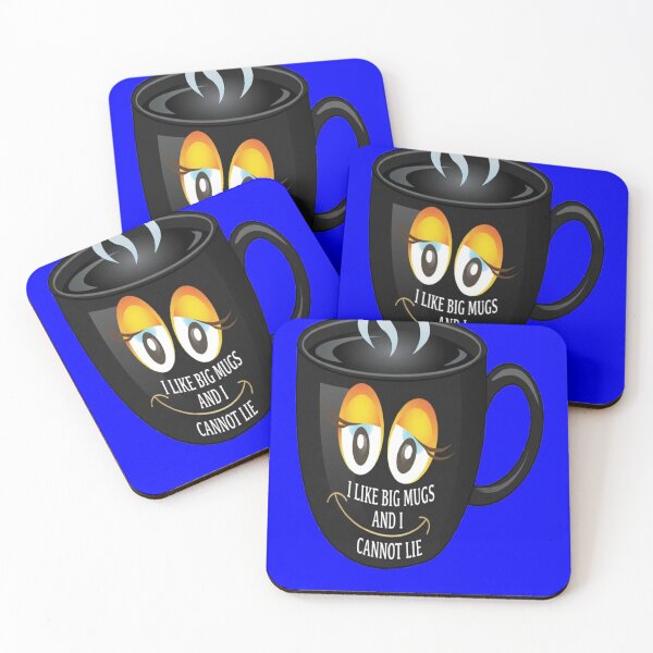 Item preview, Funny Coffee Drinker Design I like Big Mugs And I Cannot Lie designed and sold by fantasticdesign.
