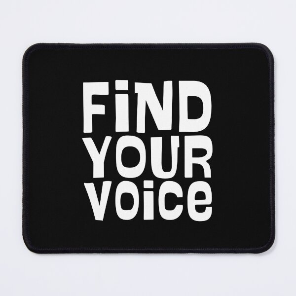 Item preview, Find Your Voice designed and sold by Common Decency.