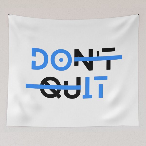 Item preview, Don't Quit Do IT designed and sold by MIXAR Studio.