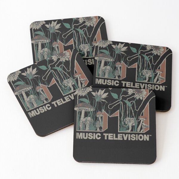 Item preview, Mtv Music Television Wild Flower Mushrooms Mtv Logo T Shirt designed and sold by anngon66.