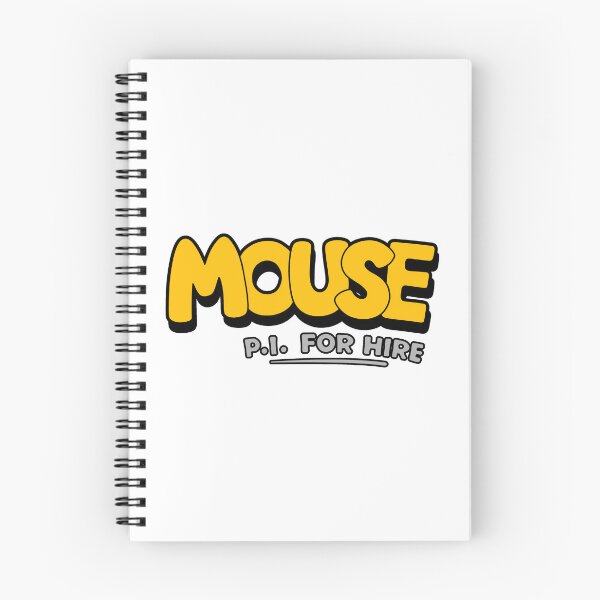 Item preview, MOUSE PI FOR HIRE LOGO 2 (OLD TIMEY RUBBERHOSE CARTOON NOIR INDIE VIDEO GAME) designed and sold by Python Designs .