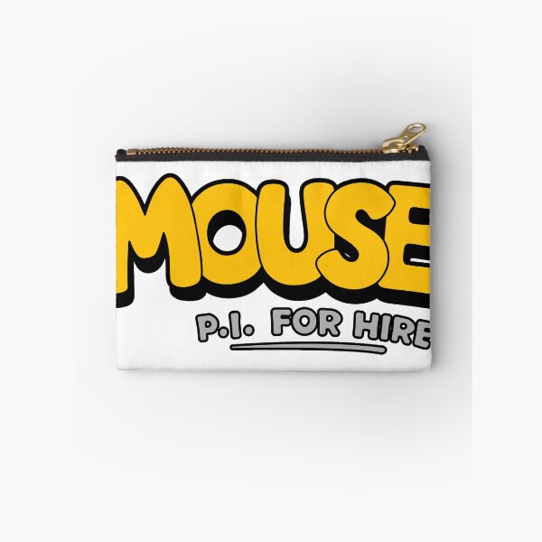 Item preview, MOUSE PI FOR HIRE LOGO 2 (OLD TIMEY RUBBERHOSE CARTOON NOIR INDIE VIDEO GAME) designed and sold by Python Designs .