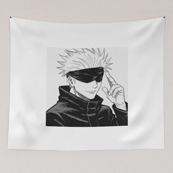 Item preview, Blindfold Anime Sorcerer Manga Art designed and sold by nyxium-art.