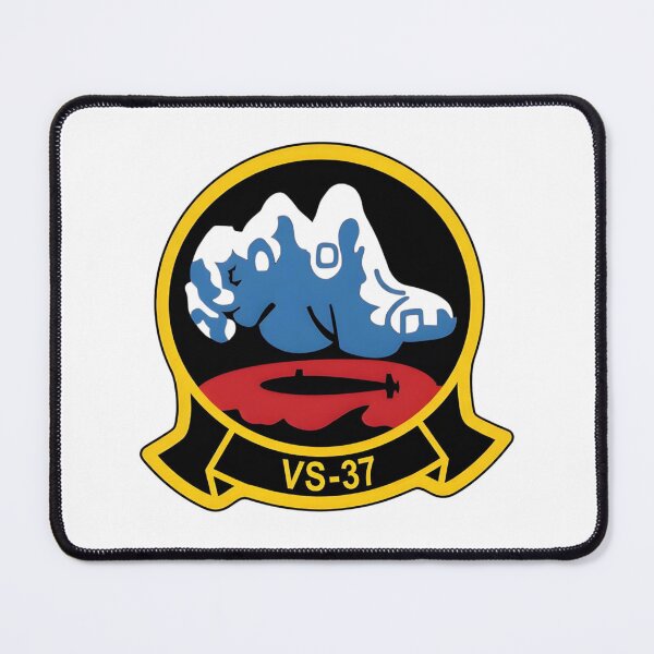 Item preview, United States Navy VS-37 "Sawbucks" Sea Control Squadron Patch Insignia designed and sold by CharlieDesings.