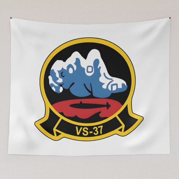 Item preview, United States Navy VS-37 "Sawbucks" Sea Control Squadron Patch Insignia designed and sold by CharlieDesings.