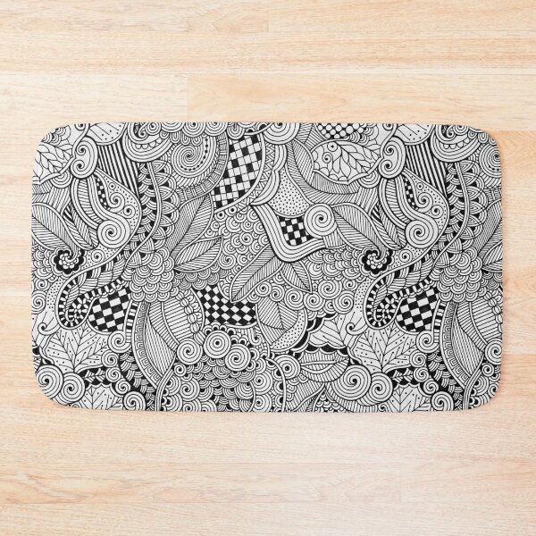 Item preview, Intricate Zen Doodle Abstract Pattern designed and sold by Sybille-Yates.