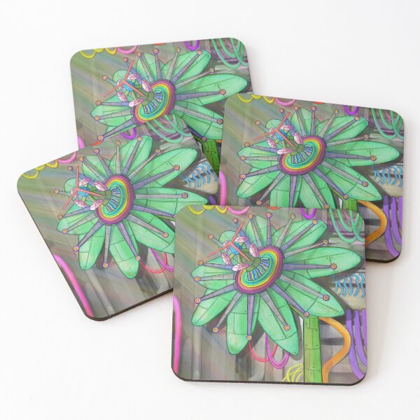 Item preview, Cyber Passion Flower designed and sold by TheCabPatch.