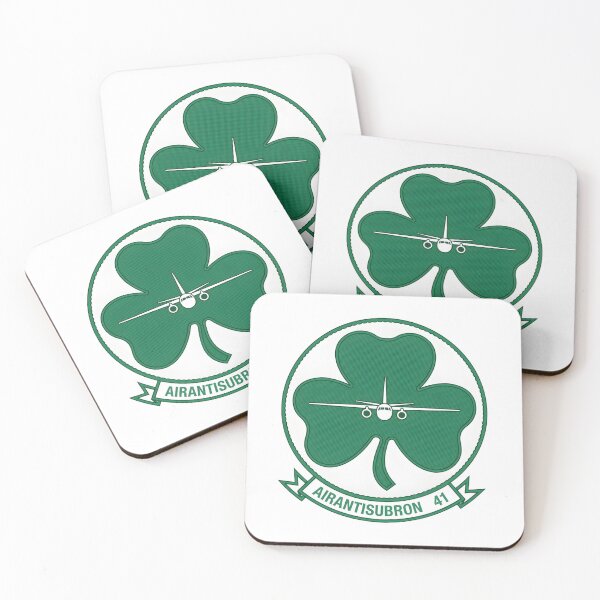 Item preview, United States Navy VS-41 "Shamrocks" Sea Control Squadron Patch Insignia designed and sold by CharlieDesings.