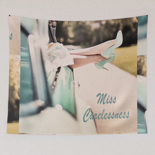 Item preview, Miss Carelessness - Retro Pop Art Summer Vacation Aesthetic designed and sold by Tokraz-art.
