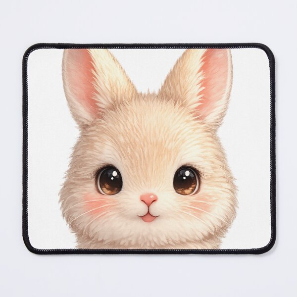 Item preview, Cute Bunny Face Kawaii Minimal Animal Design. designed and sold by arifali786.