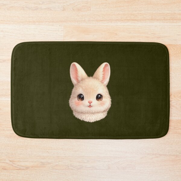 Item preview, Cute Bunny Face Kawaii Minimal Animal Design. designed and sold by arifali786.