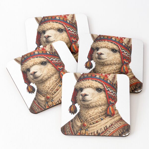 Item preview, Alpaca in Chullo designed and sold by florback.