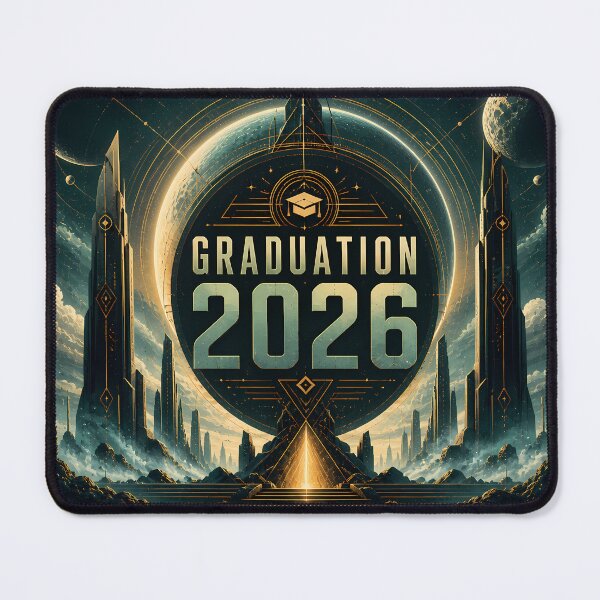 Item preview, Graduation 2026 Cosmic Sci Fi Design designed and sold by KnitOfShadoF.