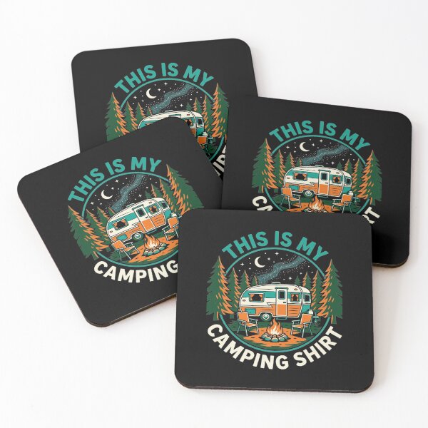 Item preview, Funny Camper Hiking Nature This is My Camping Shirt designed and sold by clothesy7.
